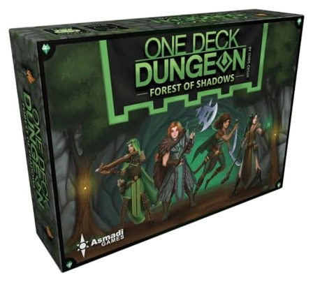 All details for the board game One Deck Dungeon: Forest of Shadows and similar games