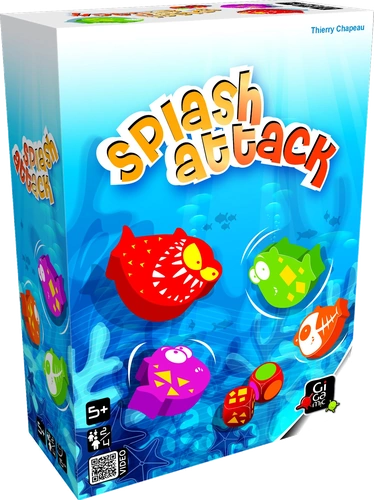 All details for the board game Splash Attack and similar games