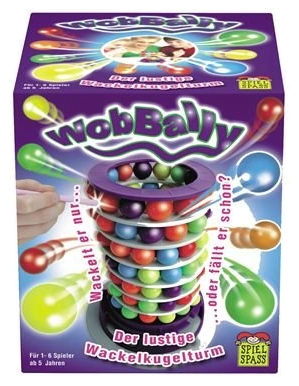 All details for the board game WobBally and similar games
