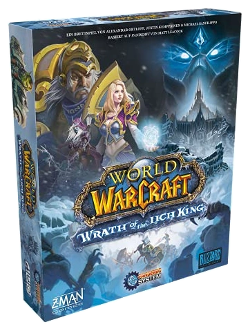 All details for the board game World of Warcraft: Wrath of the Lich King and similar games