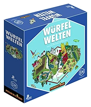 All details for the board game Rolling Realms and similar games