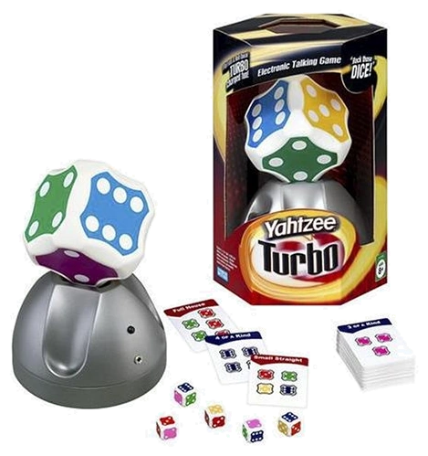 All details for the board game Yahtzee Turbo and similar games