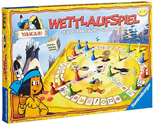 All details for the board game Yakari Wettlaufspiel and similar games