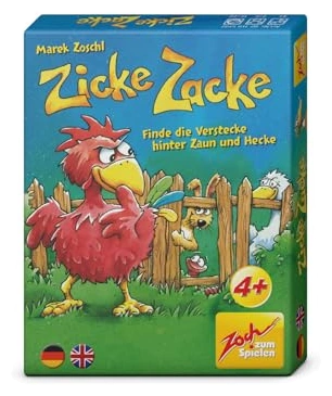 All details for the board game Zicke Zacke: Finde die Verstecke hinter Zaun und Hecke and similar games