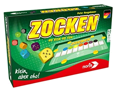 All details for the board game Zocken and similar games