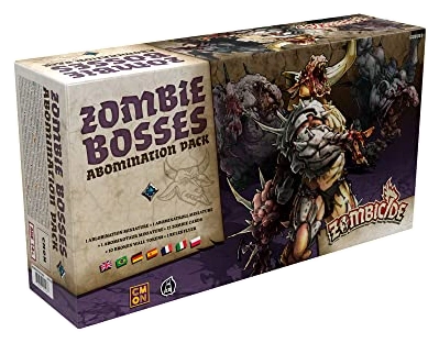 All details for the board game Zombicide: Black Plague Zombie Bosses Abomination Pack (Expansion) and similar games