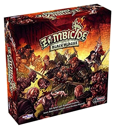 All details for the board game Zombicide: Black Plague and similar games