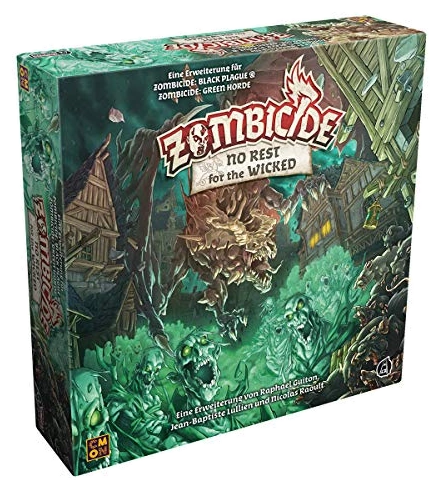 All details for the board game Zombicide: No Rest for the Wicked and similar games