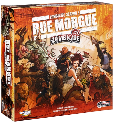 All details for the board game Zombicide Season 3: Rue Morgue and similar games