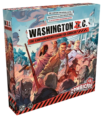 All details for the board game Zombicide (2nd Edition): Washington Z.C. (Expansion) and similar games