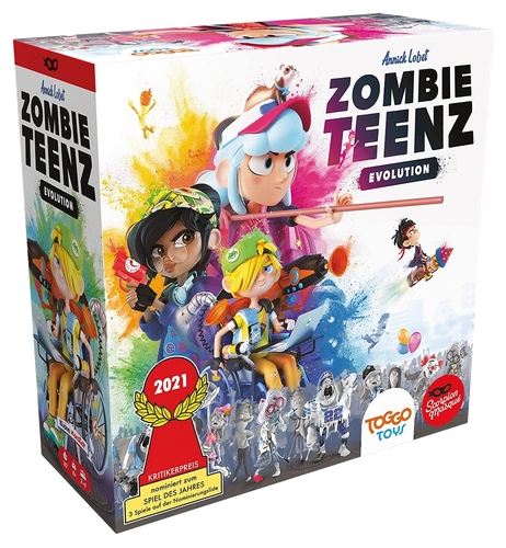 All details for the board game Zombie Teenz Evolution and similar games