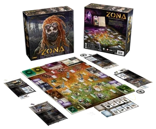 All details for the board game Zona: The Secret of Chernobyl and similar games