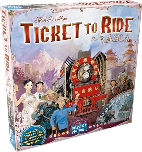 All details for the board game Ticket to Ride Map Collection 1: Asia + Legendary Asia and similar games