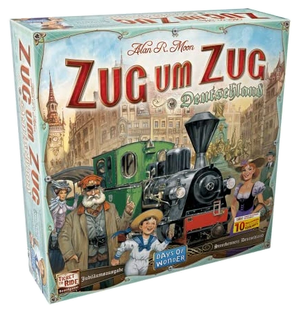 All details for the board game Ticket to Ride: Germany (German-Version) and similar games