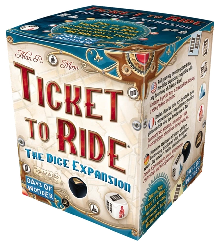 All details for the board game Ticket to Ride: The Dice Expansion and similar games