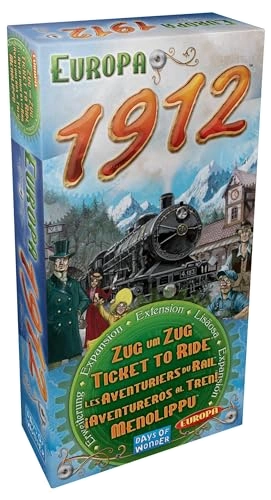 All details for the board game Ticket to Ride: Europa 1912 (Expansion) and similar games
