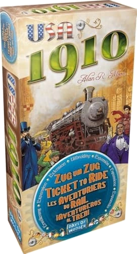 All details for the board game Ticket to Ride: USA 1910 and similar games
