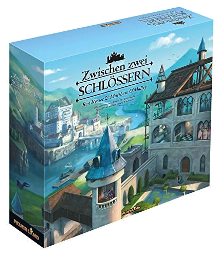 All details for the board game Between Two Castles of Mad King Ludwig and similar games
