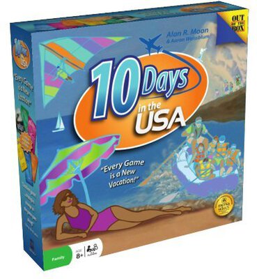 All details for the board game 10 Days in the USA and similar games