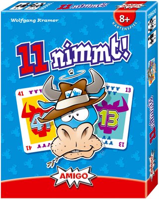 All details for the board game 11 nimmt! and similar games