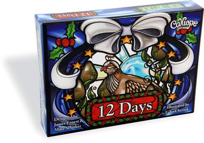All details for the board game 12 Days and similar games