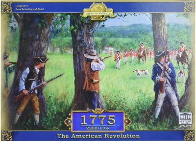 All details for the board game 1775: Rebellion and similar games