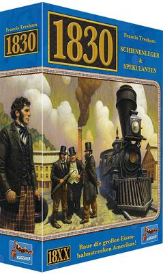 All details for the board game 1830: Railways & Robber Barons and similar games