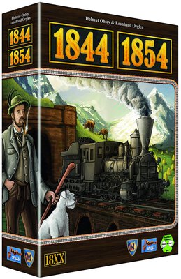 All details for the board game 1844/1854 and similar games