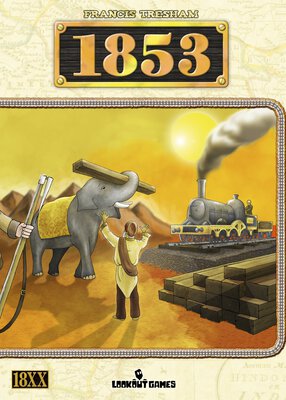 All details for the board game 1853 and similar games