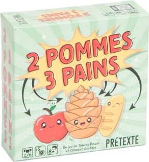 All details for the board game 2 Pommes 3 Pains and similar games