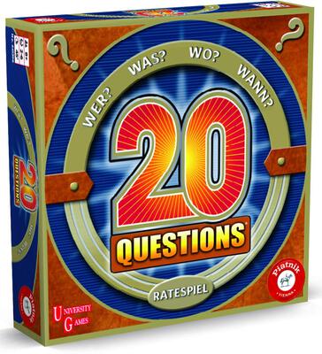 All details for the board game 20 Questions and similar games