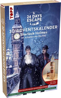 All details for the board game 24 Days Escape: 3D Adventskalender – Sherlock Holmes im Schatten des Big Ben and similar games