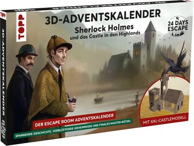 All details for the board game 24 Days Escape: 3D Adventskalender – Sherlock Holmes und das Castle in den Highlands and similar games