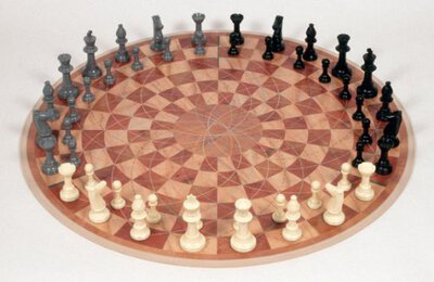 All details for the board game 3 Man Chess and similar games