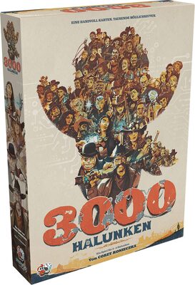 All details for the board game 3000 Scoundrels and similar games