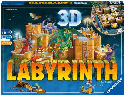 All details for the board game 3D Labyrinth and similar games
