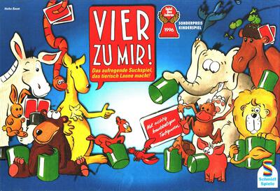 All details for the board game Vier zu mir! and similar games