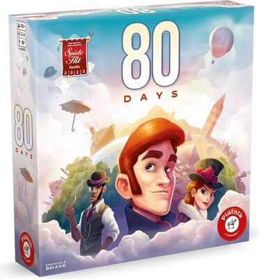 All details for the board game 80 Days and similar games