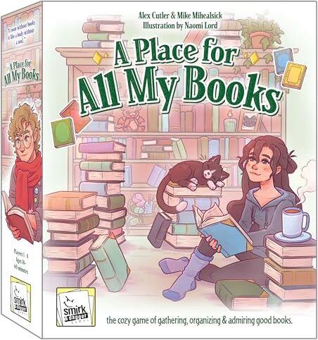 All details for the board game A Place for All My Books and similar games