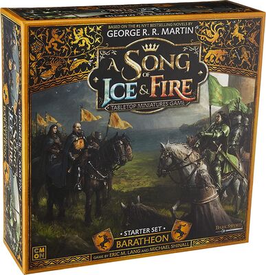 All details for the board game A Song of Ice & Fire: Tabletop Miniatures Game – Baratheon Starter Set and similar games
