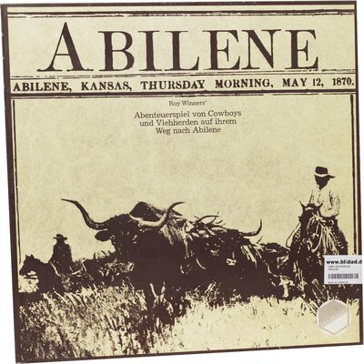 All details for the board game Abilene and similar games