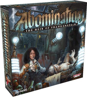 All details for the board game Abomination: The Heir of Frankenstein and similar games