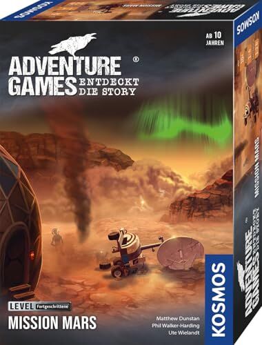 All details for the board game Adventure Games: Mission Mars and similar games