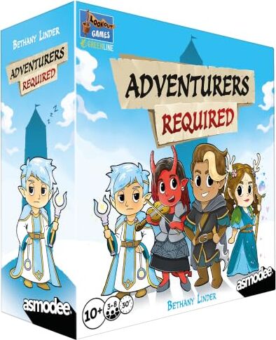 All details for the board game Adventurers Required and similar games