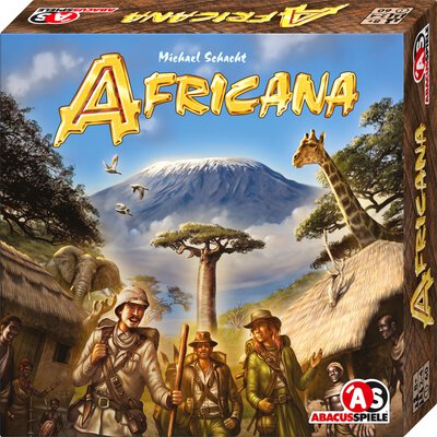 All details for the board game Africana and similar games