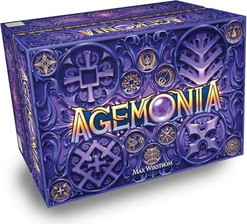 All details for the board game Agemonia and similar games