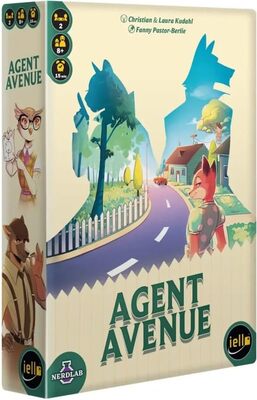 All details for the board game Agent Avenue and similar games