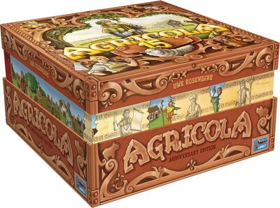 All details for the board game Agricola 15 and similar games