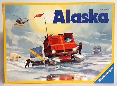 All details for the board game Alaska and similar games