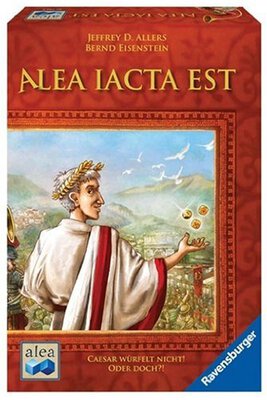 All details for the board game Alea Iacta Est and similar games